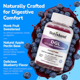 NATISLAND etiqueta con información nutricional y cumplimiento GMP