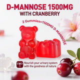 NATISLAND etiqueta con ingredientes, detalla D‑mannosa, arándano y hibisco
