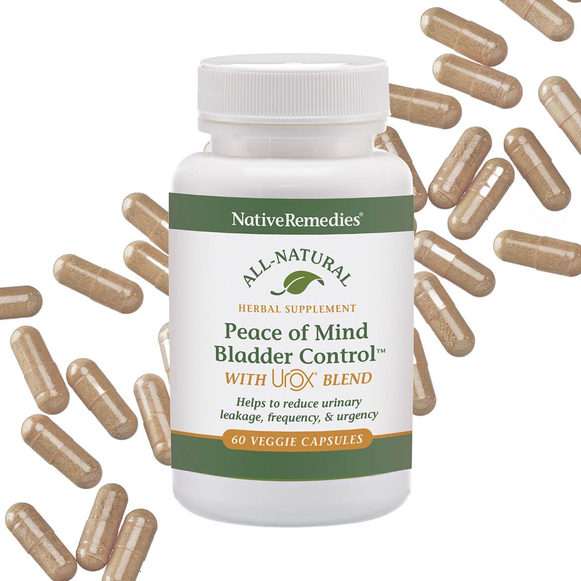 Native Remedies frontal del empaque mostrando confianza y beneficios
