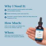 Native Remedies Tic Tamer envase junto a una regla para comparar tamaño y capacidad