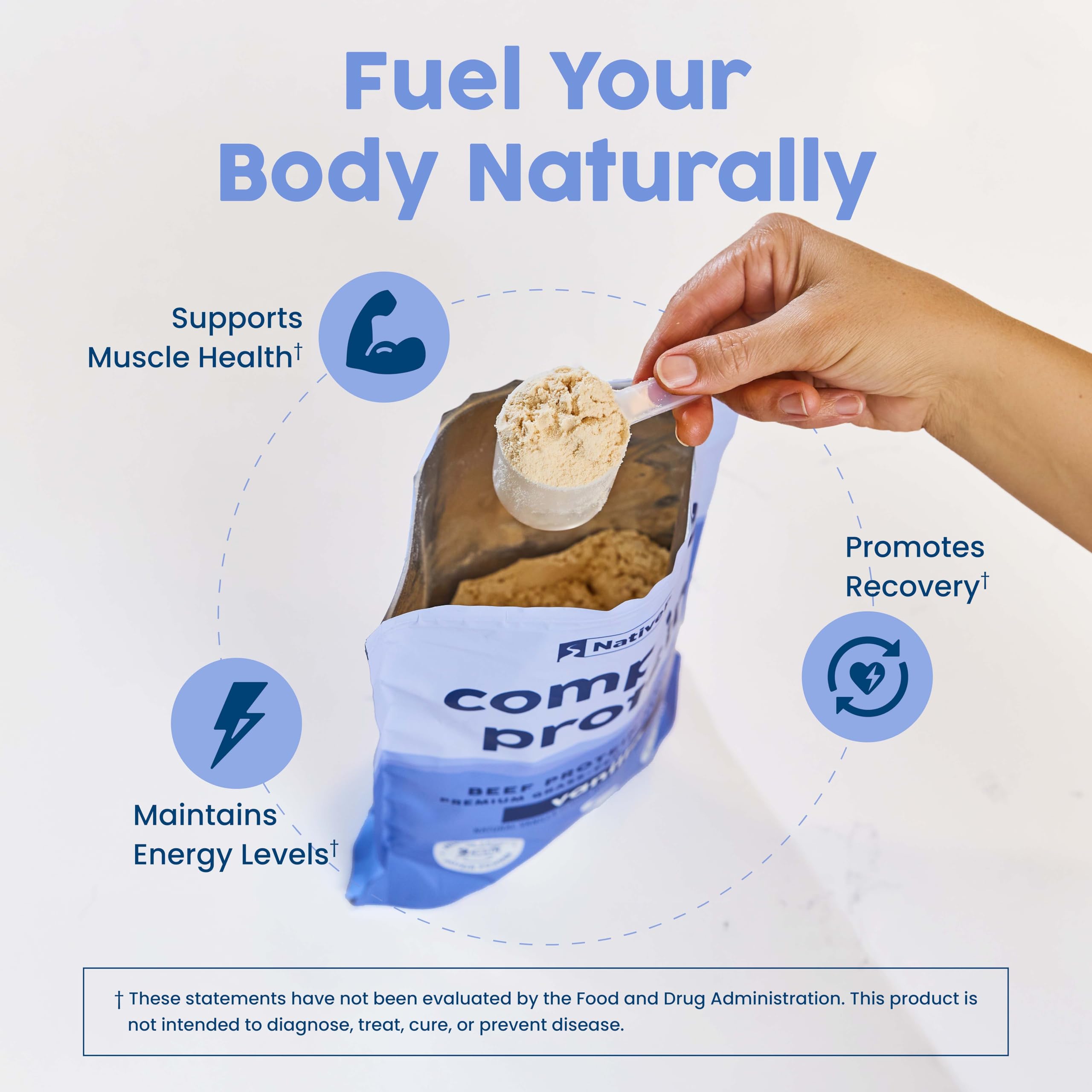 NativePath batido listo en vaso, aporte proteico post entreno y sabor vainilla