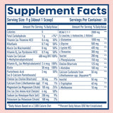 NativePath etiqueta de ingredientes destacando BCAA y vitaminas