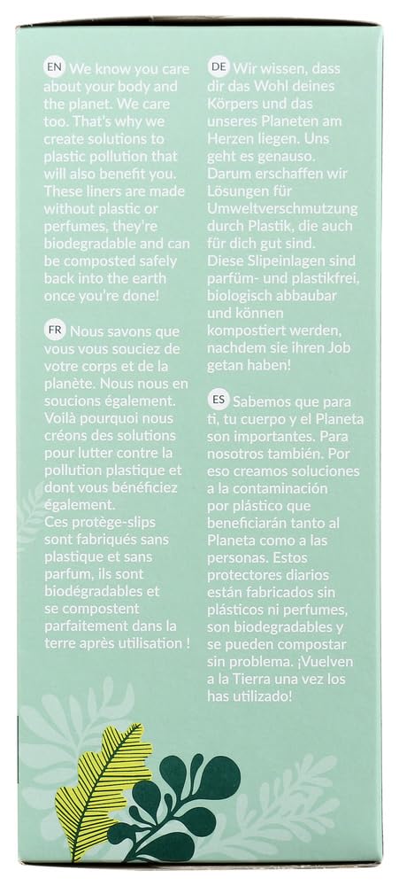 Natracare protector junto a moneda para comparar tamaño y perfil ultradelgado