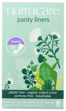 Natracare empaque frontal mostrando 3 cajas y beneficio de sostenibilidad
