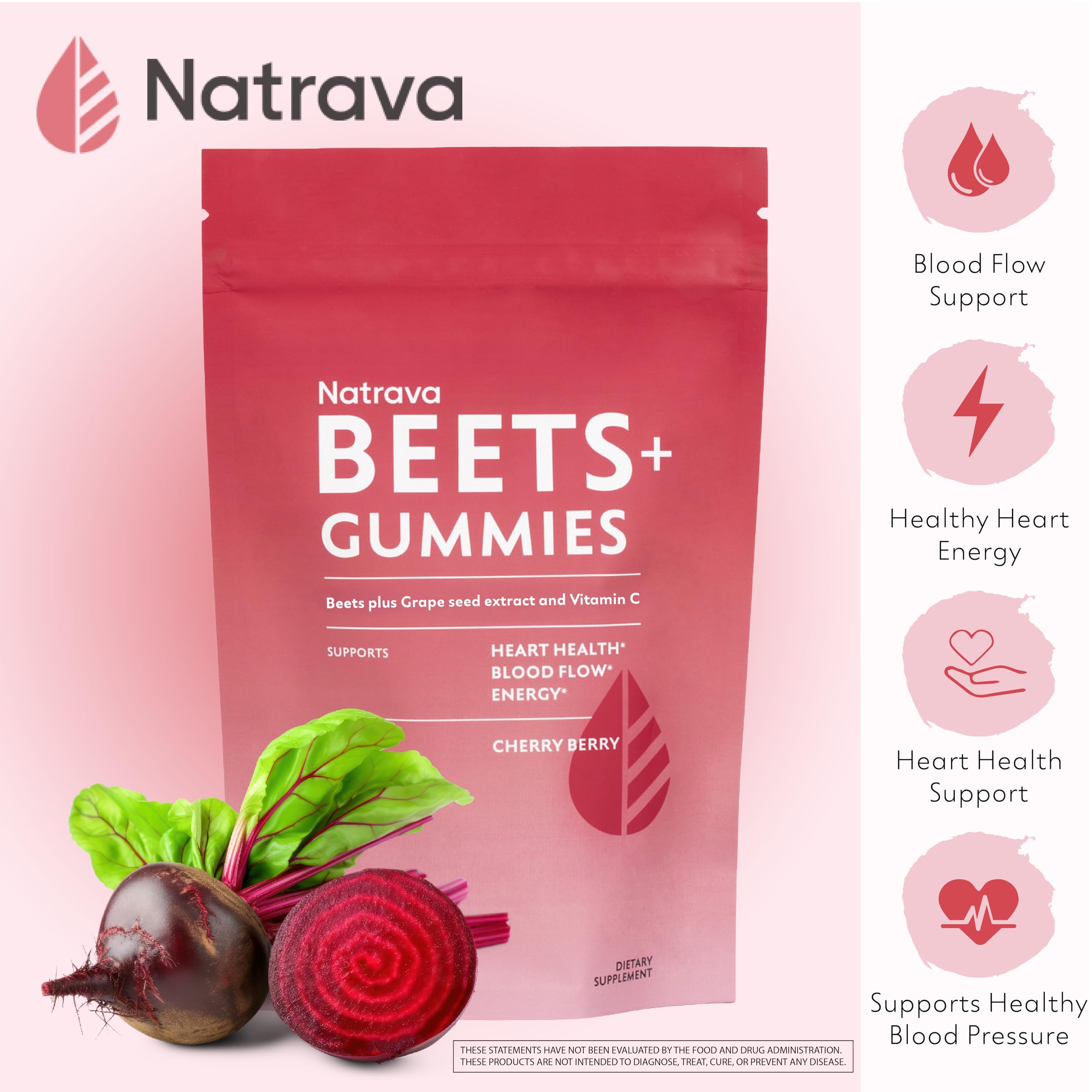 Natrava textura de gomita en primer plano sabor agradable y consumo fácil