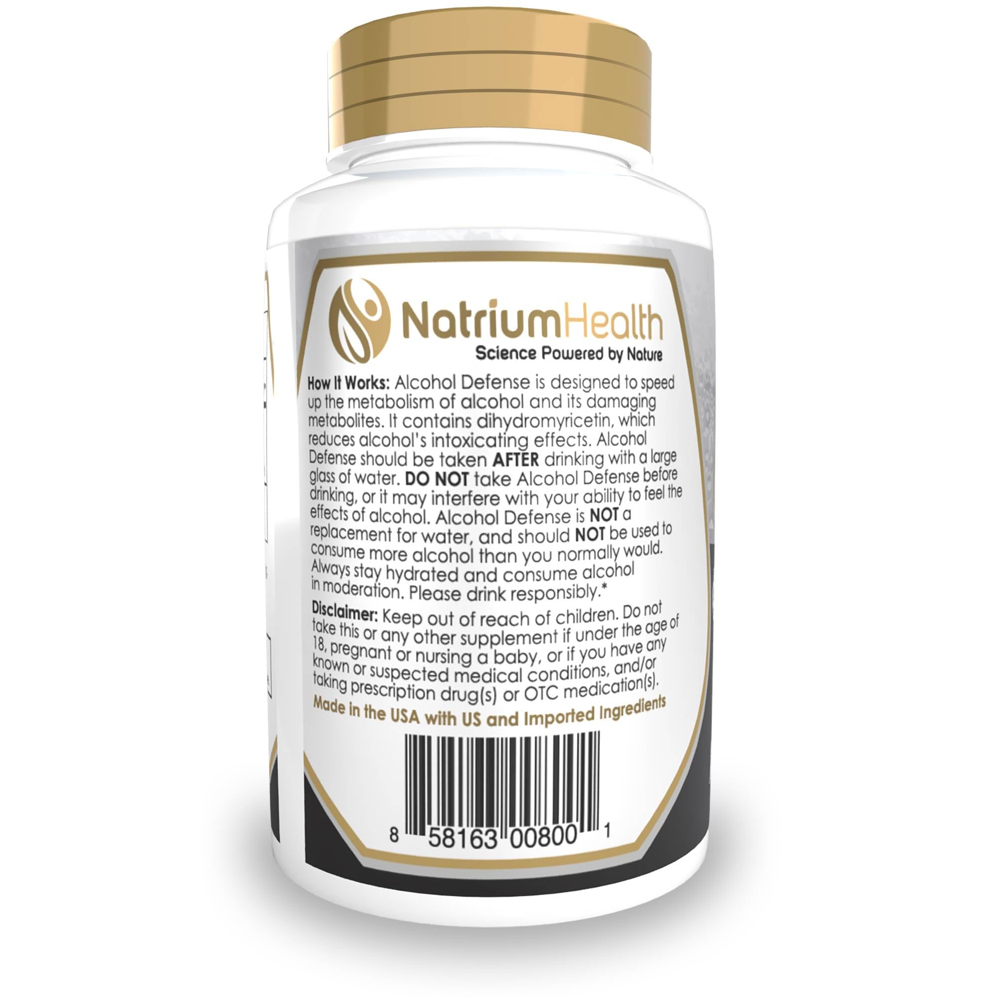 Natrium Health detalle de la textura de la cápsula que muestra calidad