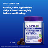 Natrol gomitas sobre bandeja listas para consumo diario práctico