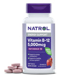 Natrol envase frontal mostrando 200 comprimidos y beneficio conveniencia