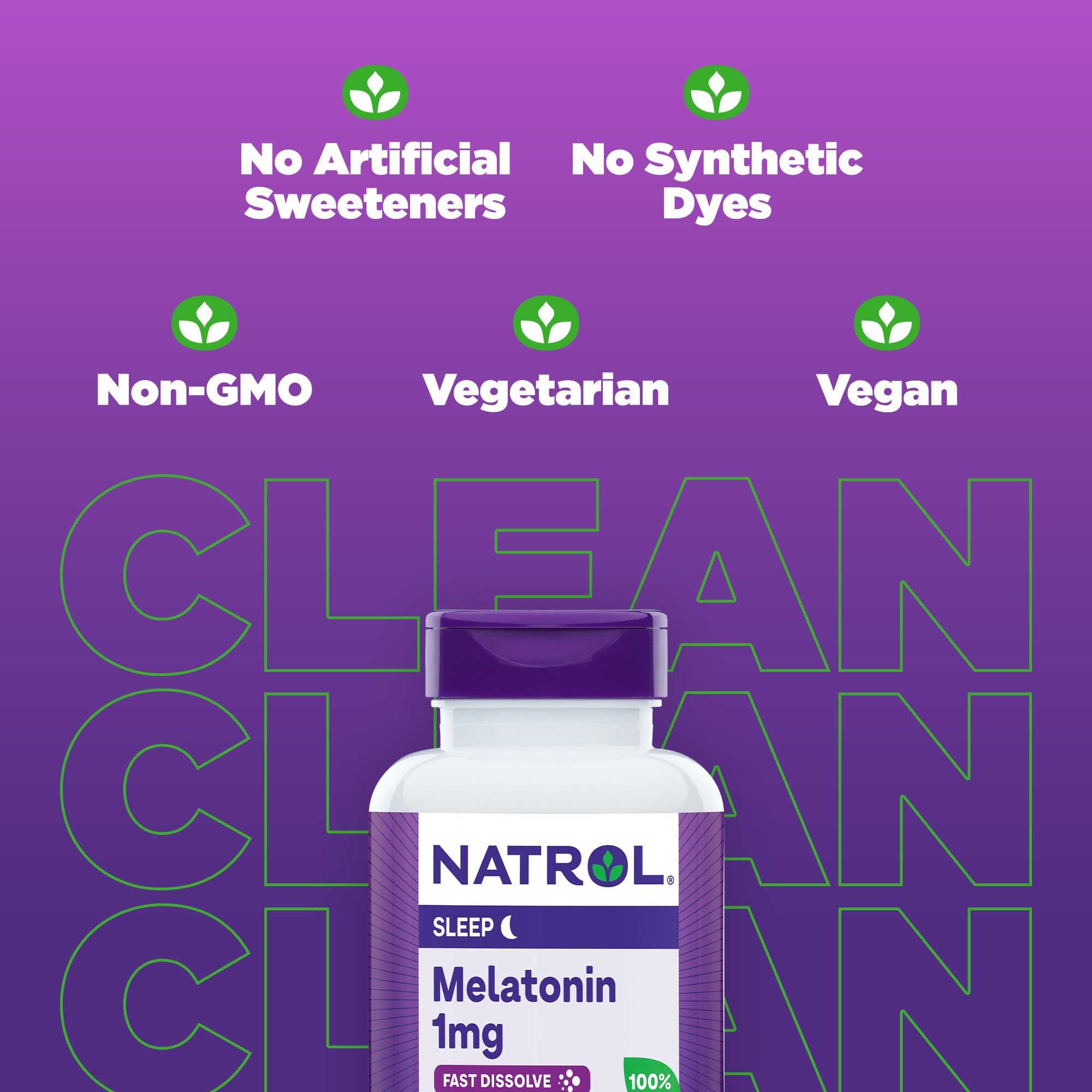 Natrol envase abierto con 200 unidades para suministro prolongado