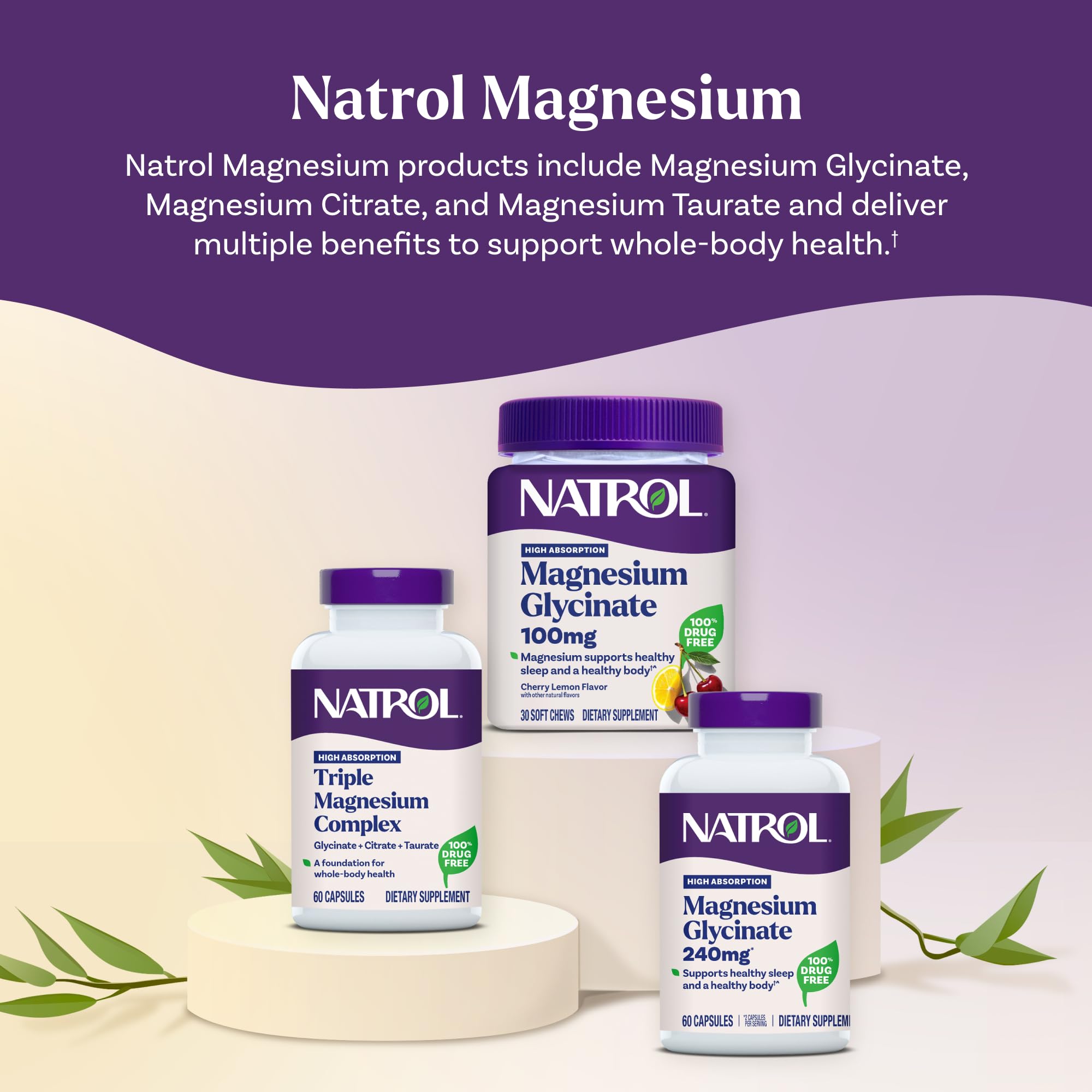 Natrol etiqueta nutricional en primer plano con instrucciones claras