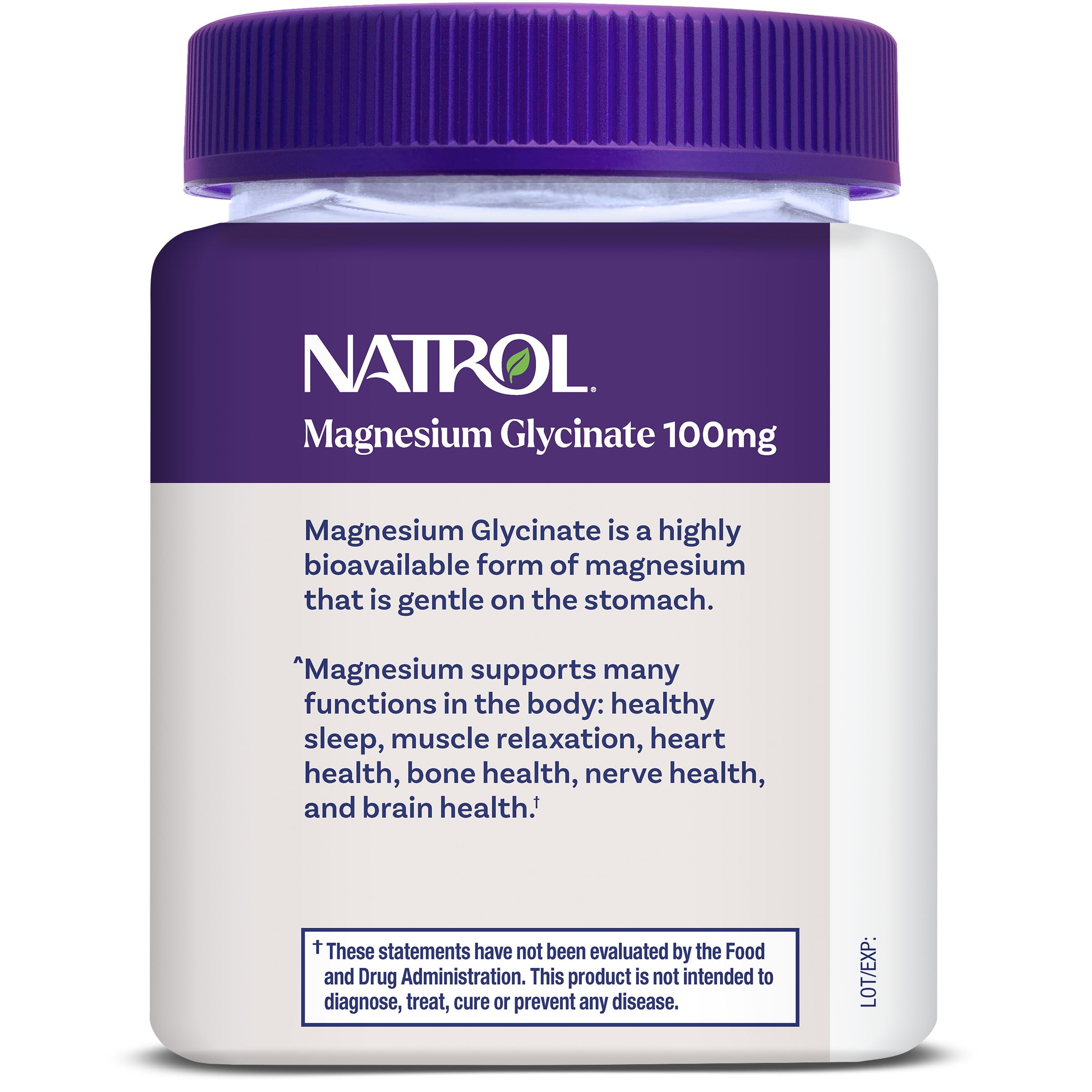 Natrol frasco abierto con caramelos para ver cantidad y presentación