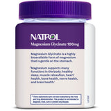 Natrol frasco abierto con caramelos para ver cantidad y presentación