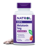 Natrol envase frontal de 200 comprimidos mostrando el diseño y beneficio práctico