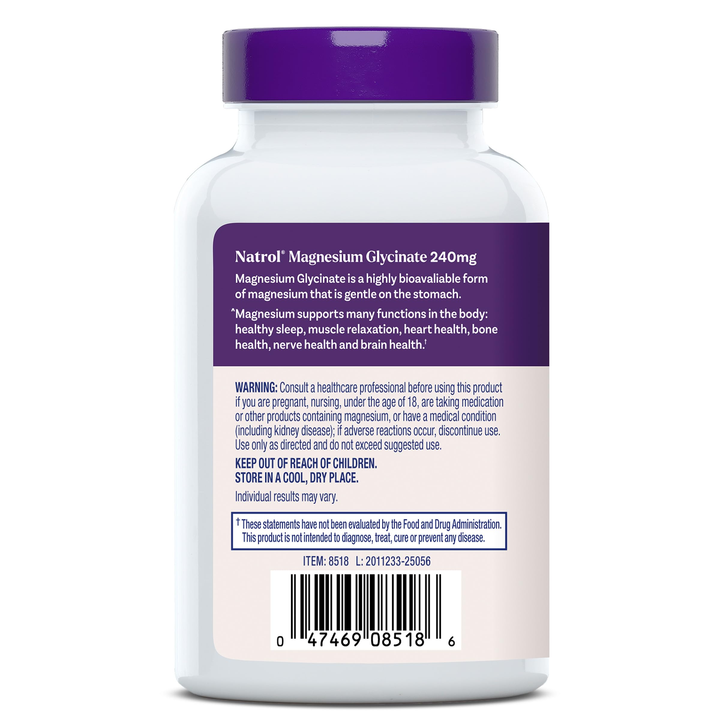 Natrol iconos de libre de alérgenos destacando seguridad para dietas