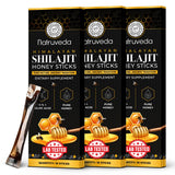 Natruveda frente del empaque mostrando 30 sticks y beneficios visibles