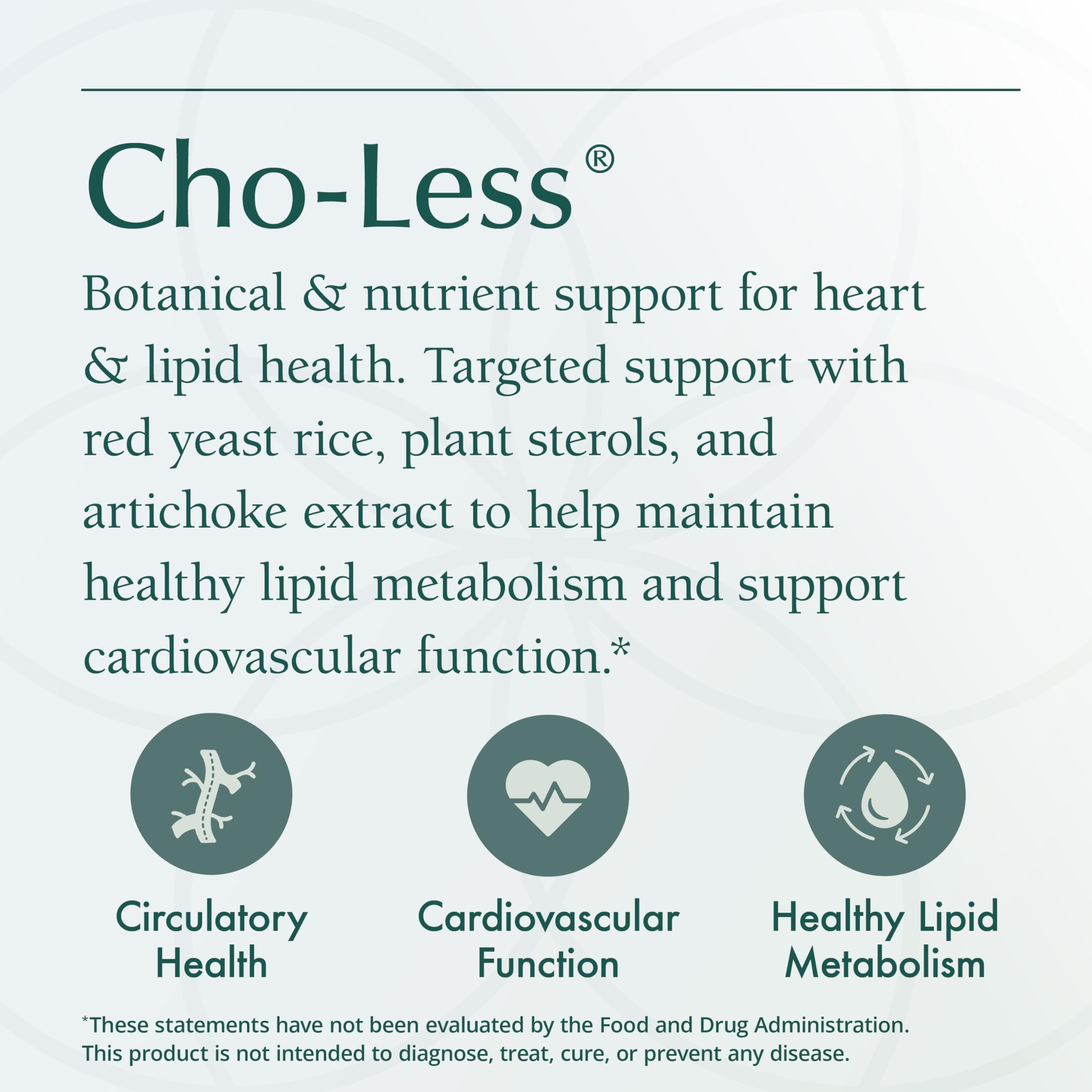 Natura Health Products Cho-Less comparación de tamaño de cápsula para evaluar porciones