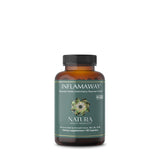 Natura Health Products inflamaway frasco frontal, presentación clara y profesional