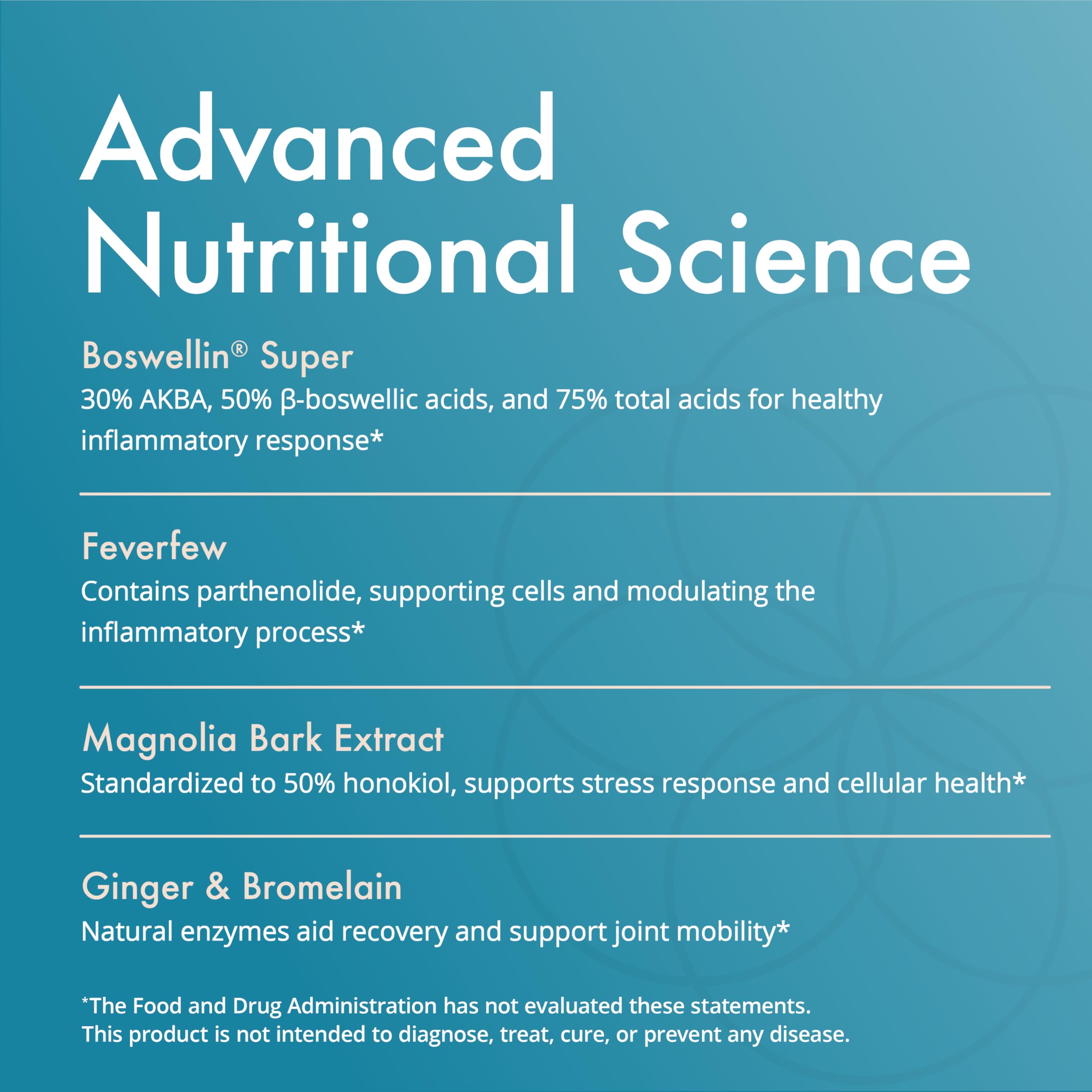 Natura Health Products inflamaway boswellin y botanicals, concentración estandarizada visible