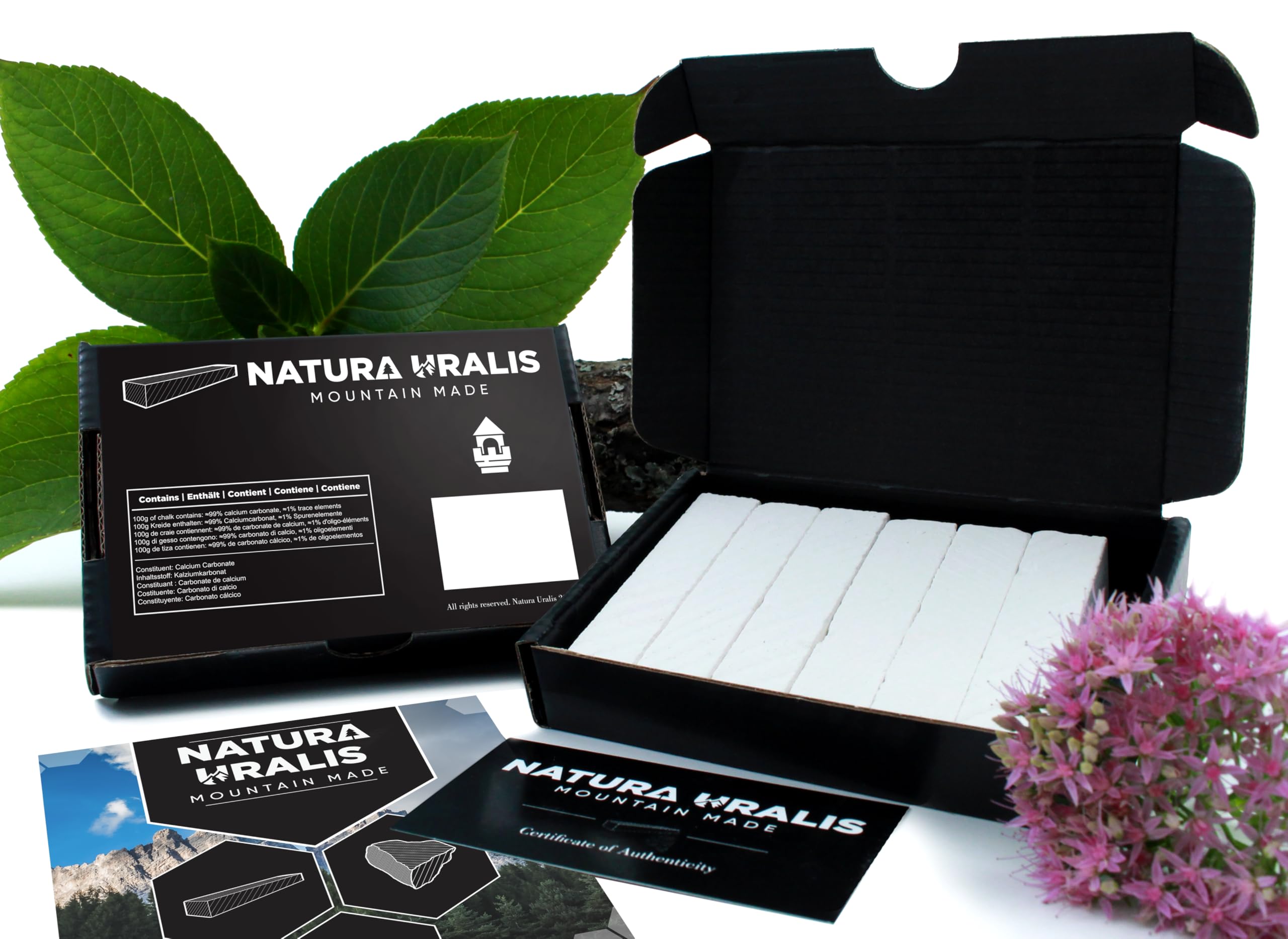 Natura Uralis barra en uso partido para ASMR con beneficio crujido nítido