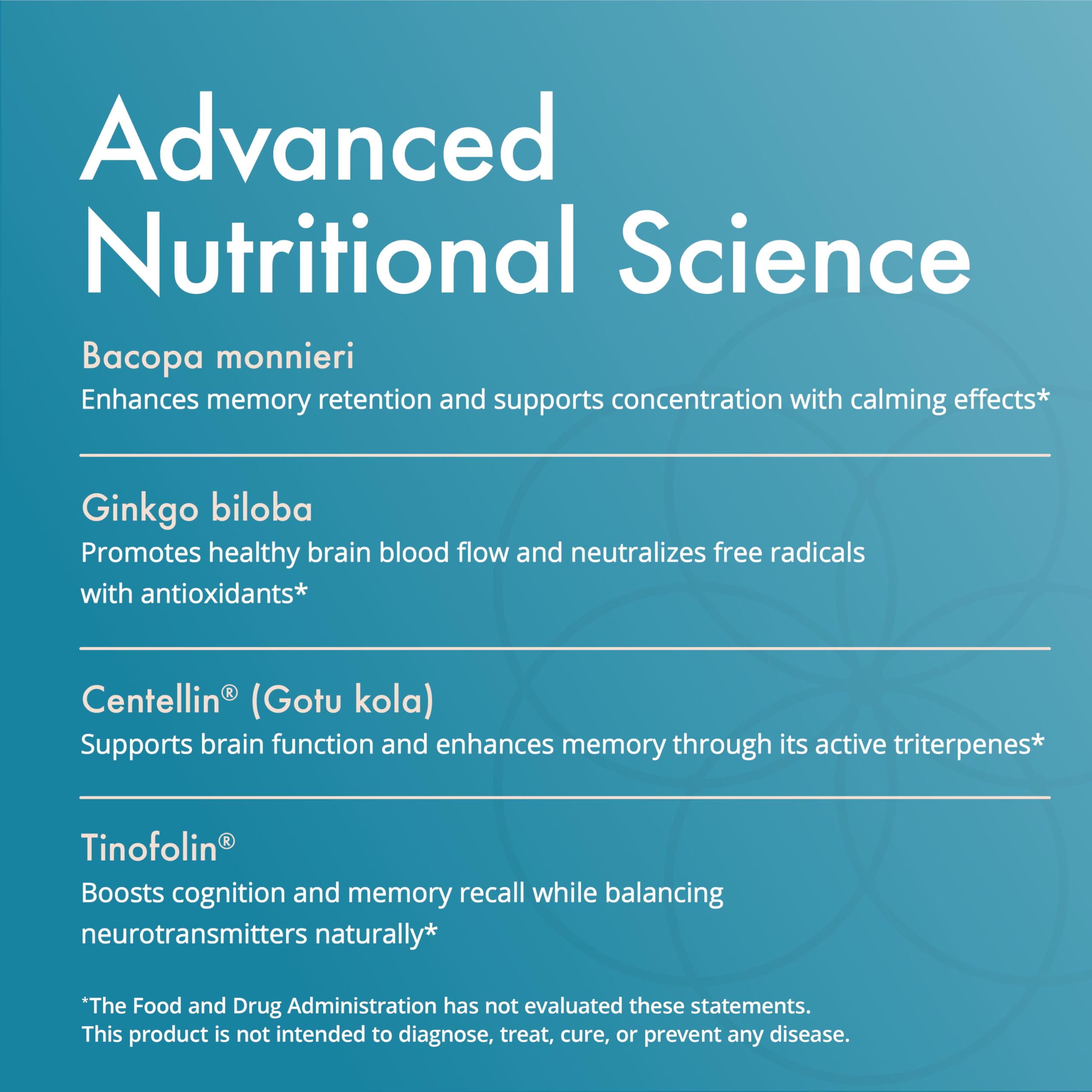 Natura Vibrant Mind selección de ingredientes botánicos para identificar componentes clave
