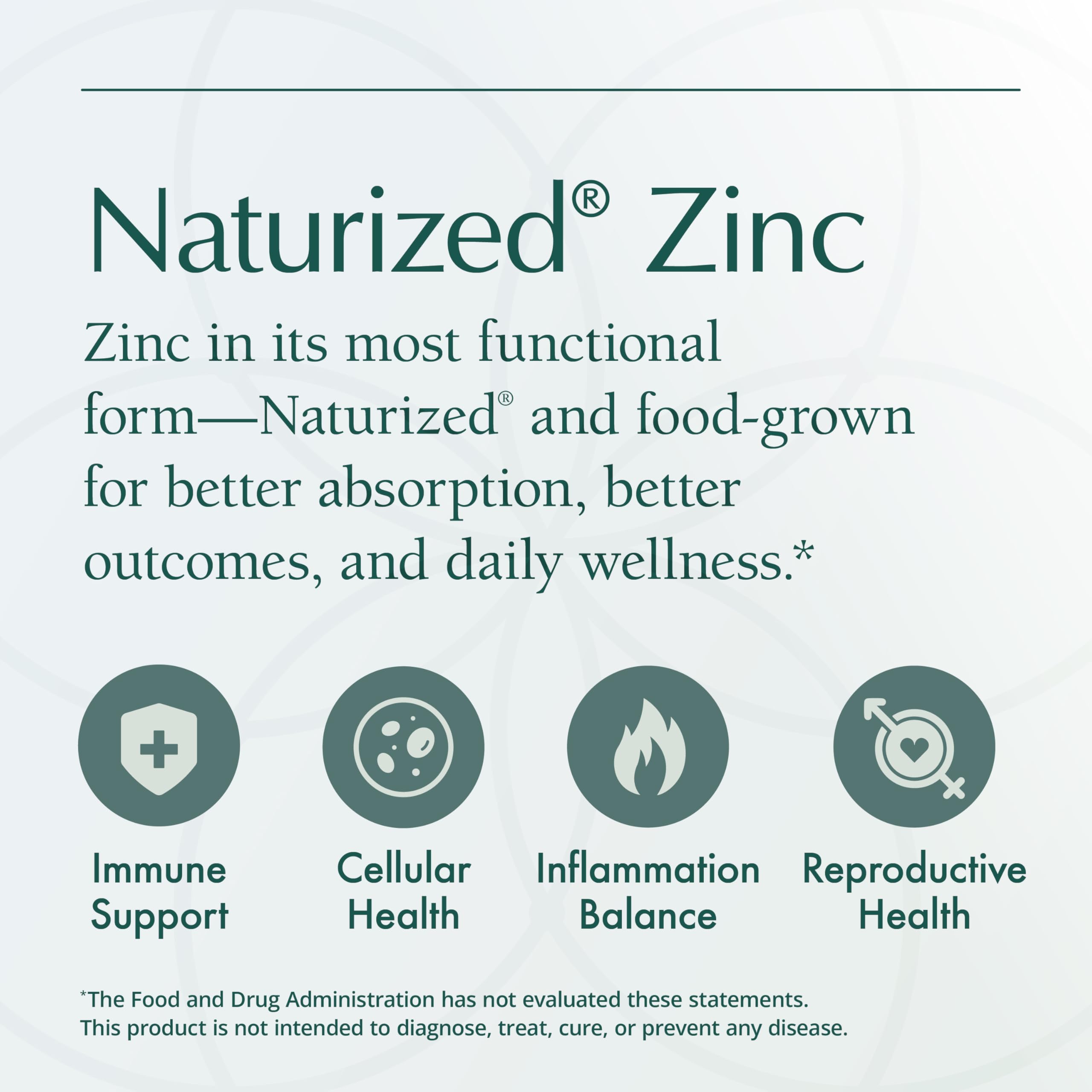 Natura Health Products etiqueta nutricional enfatizando pureza y sin alérgenos