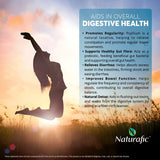 Naturafic etiqueta nutricional detallada con ingredientes limpios y sin aditivos
