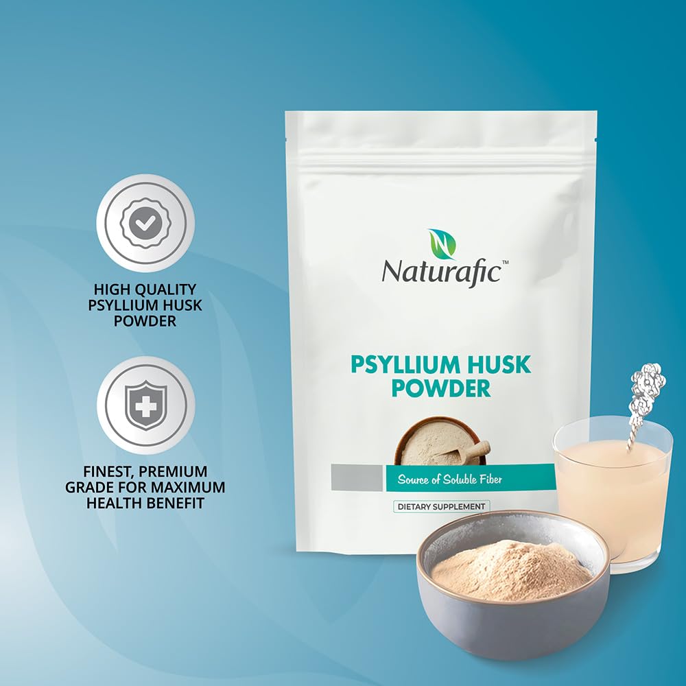 Naturafic psyllium integrado en batido aportando fibra y sensación de saciedad