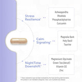 Natural Approach ingredientes clave alineados para soporte del estrés