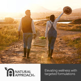 Natural Approach cápsula en rutina matutina para uso diario fácil