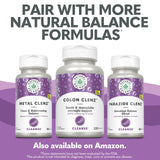 Natural Balance producto sobre mesita nocturna listo para uso nocturno, conveniencia diaria