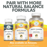 Natural Balance etiqueta con lista de ingredientes y certificación GMP visible