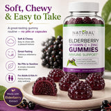Familia tomando gomitas Sambucus Natural BioScience, facilidad y sabor familiar