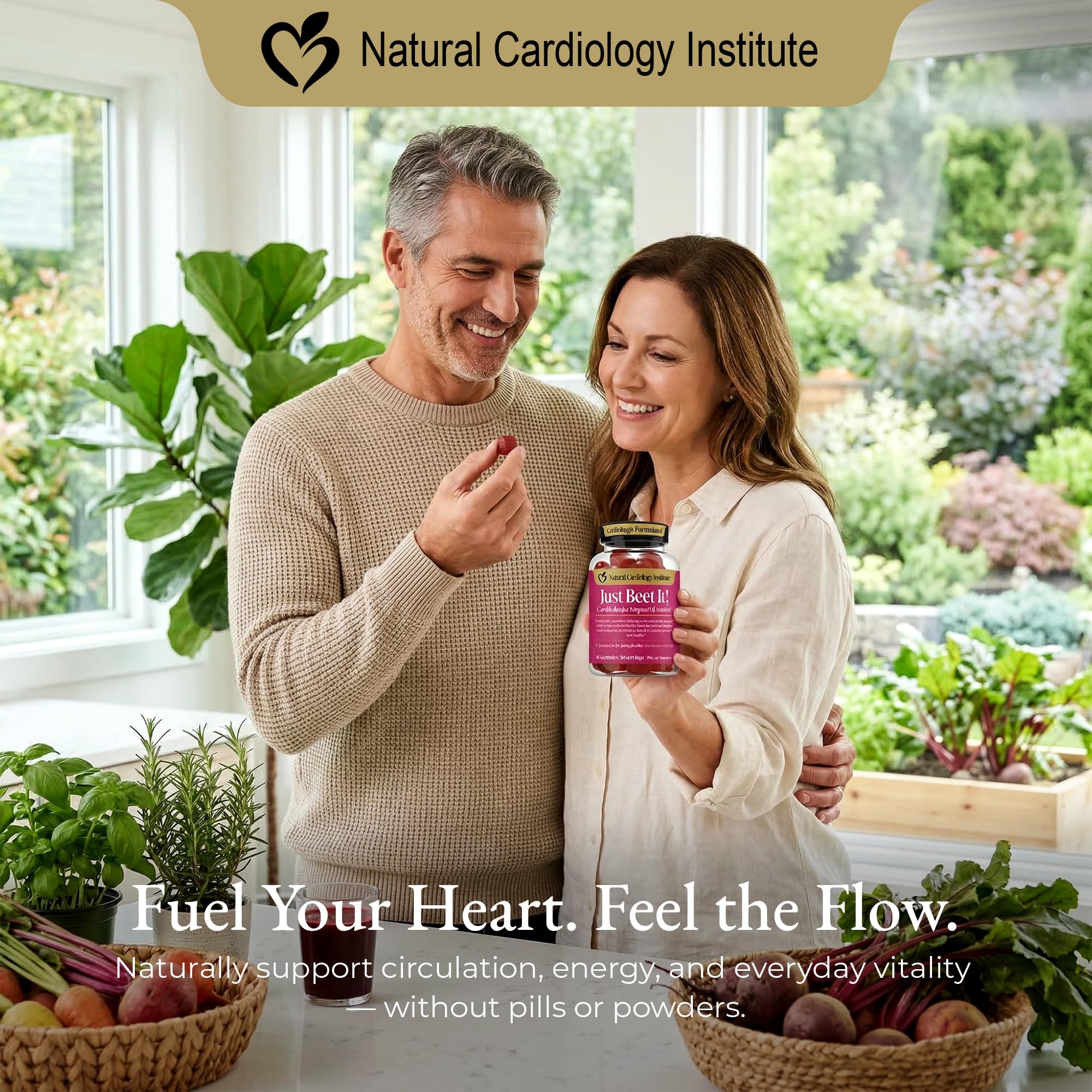 Natural Cardiology Institute gomita mordida que muestra textura interna y agradable sabor