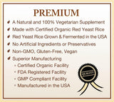 Natural Choice Botanicals frasco abierto mostrando cápsulas listas para uso