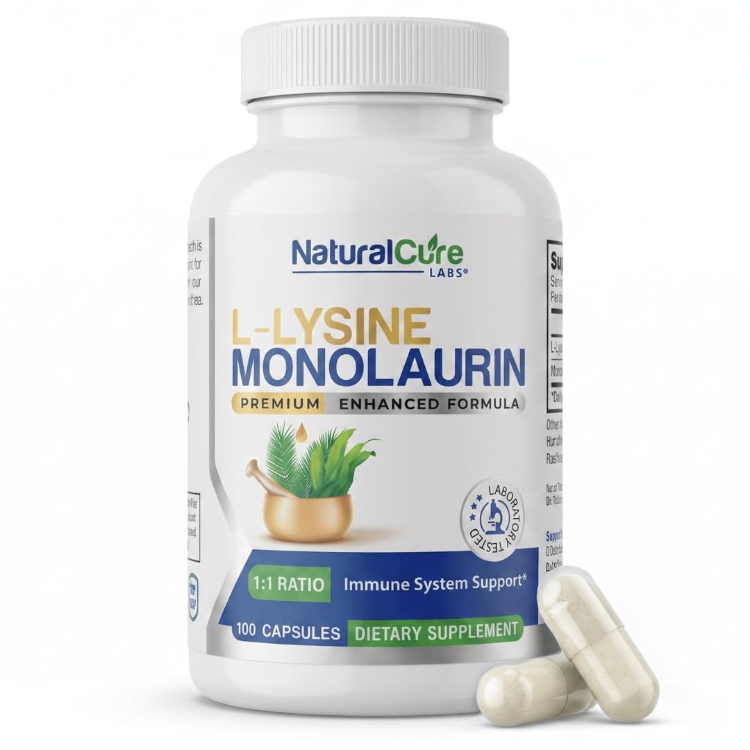 Natural Cure Labs frente del envase mostrando etiqueta y beneficios claros