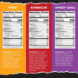 Natural Endurance etiqueta con ingredientes no OMG y beneficios claros