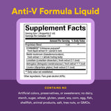 Natural Factors Anti-V composición de plantas: equinácea, reishi y astrágalo en primer plano