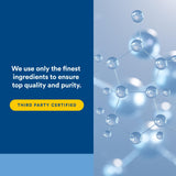 Natural Factors cápsula en mano para comparar tamaño y facilitar toma