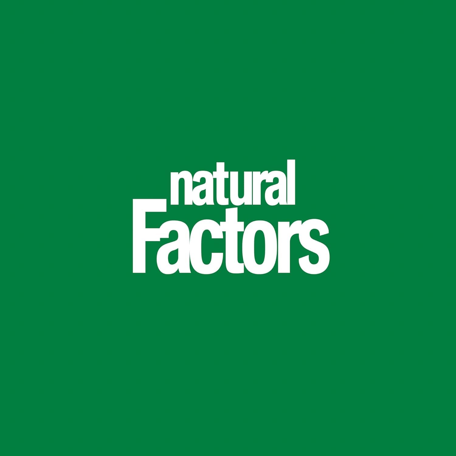 Natural Factors certificado ISURA en documento como garantía de pureza