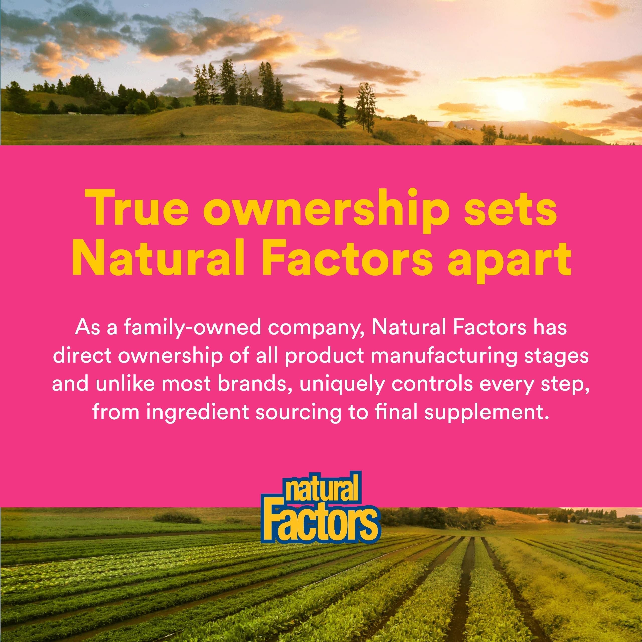 Natural Factors Complete Omega etiqueta con sellos de pruebas y certificaciones