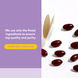 Natural Factors disposición de 60 softgels que ilustra la cantidad por envase