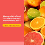 Natural Factors envase abierto con obleas listas para consumir