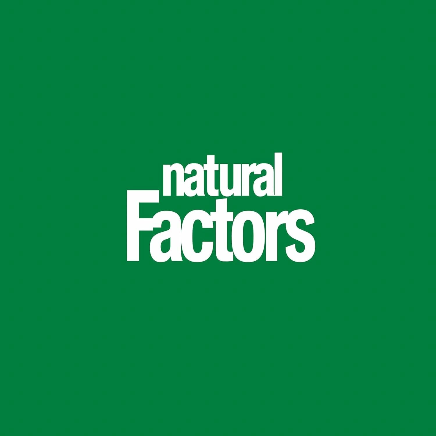 Natural Factors sello sostenible y empaque ecológico reflejando prácticas responsables