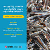 Natural Factors etiqueta con información nutricional y transparencia