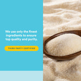 Natural Factors detalle de etiqueta con información de ingredientes