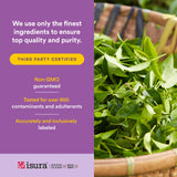 Natural Factors etiqueta con ingredientes activos y beneficios claros