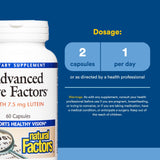 Natural Factors arándanos concentrados como fuente antioxidante visible y natural