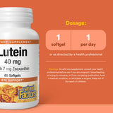 Natural Factors etiqueta con ingredientes y dosis claras para confianza