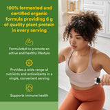 Natural Factors polvo cacao textura fina para mezclar fácilmente