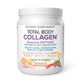 Natural Factors envase frontal del Total Body Collagen mostrando la marca y beneficios